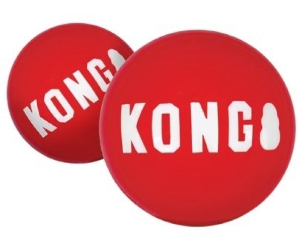 Kong Signature Balls 2er Pack
